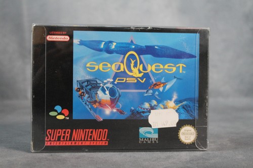 Snes super nintendo sea quest - super,