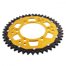 Kettenrad alu gold zähne - kettenrad,