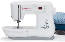 SINGER Nähmaschine Featherweight C240 - Weiß mit Fußpedal wie neu