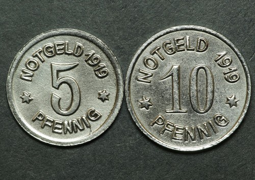 Notgeld 10 pfennig - notgeld:,