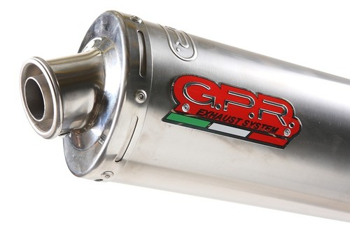 Auspuffanlage gpr oval titan - auspuffanlage,