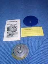 Rechenscheibe  CONTROLLER MOD. 75 R  mit Anleitung