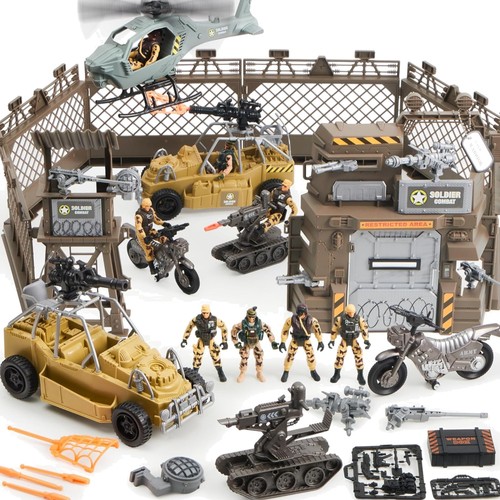 Militärstützpunkt spielset - militärstützpunkt,