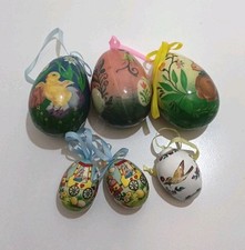 Osterdekoration Konvolut Ostereier Eier Anhänger Hutschenreuther #2