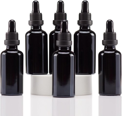 Pipettenflasche 50ml schwarz - pipettenflasche,