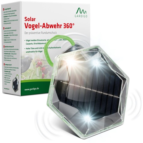 Vogelabwehr gardigo solar - gardigo®,