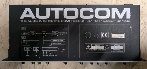 Behringer autocom mdx 1000 - behringer,