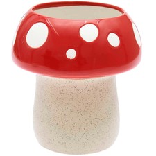 Keramik Vase Fliegenpilz,Ø