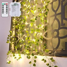 Lichterkette Mit Blättern