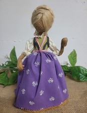 Vintage Bavarian Burlap Puppen