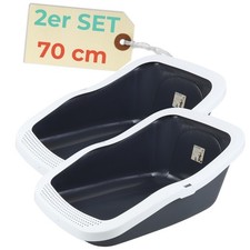 2er Set XXL Katzenklo