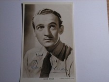 David Niven, schönes altesGoldwyn Mayer-Film-Foto.No.1183,London,original signed