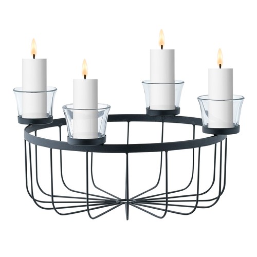 Moderne deko adventskranz - moderne,