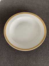 Suppenteller Melitta Porzellan Hamburg Goldrand tiefer Teller