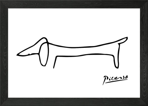 Pablo picasso hundeklumpen - picasso,