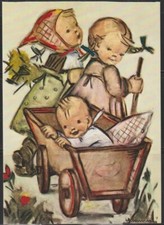 "FROHE FAHRT ," aus dem Hummelbuch - 813 - "( E7)