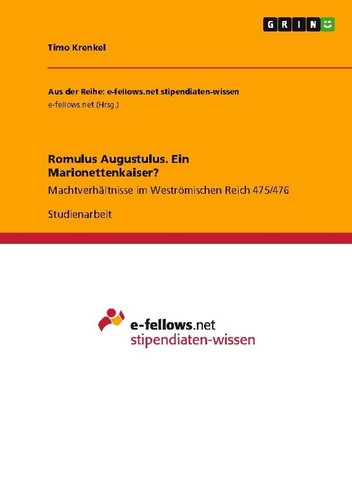 Romulus augustulus ein - romulus,