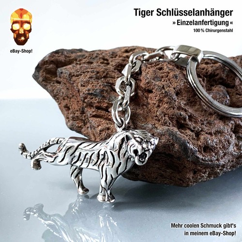 Tiger schlüsselanhänger - tiger,