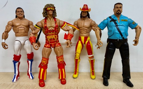 4er set wwe mattel elite - set,