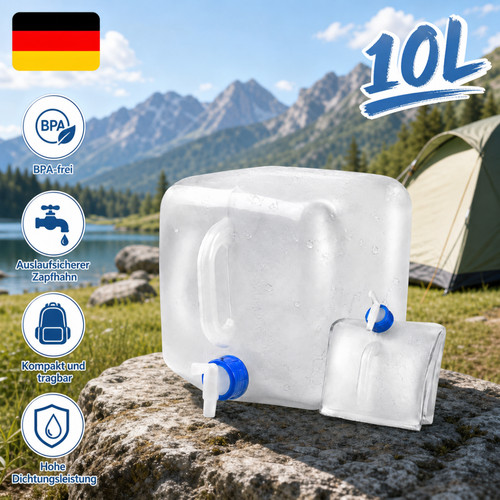 Faltbarer wasserkanister - faltbarer,