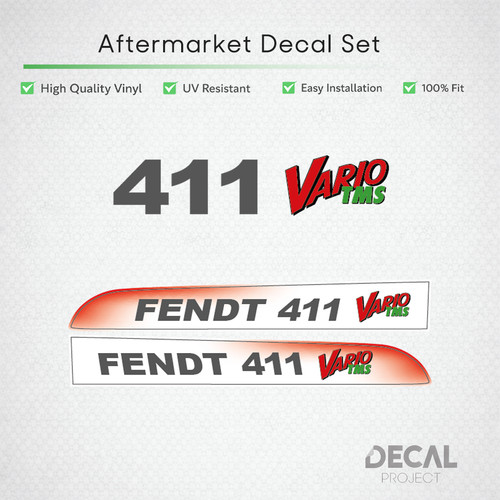 Fendt 411 vario tms - vario, kit
