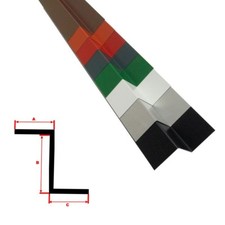 2m Aluminium Z-Profil Z-Winkel