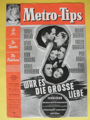 War die grosse liebe - war,