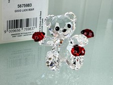 Swarovski Figur 5675938 Kris Bär Viel Glück Marienkäfer 3,8 cm Ovp Zertifikat T