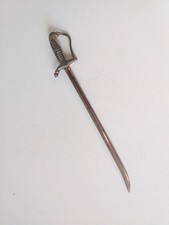 Brieföffner Säbel Miniatur Metall , 021225K-53