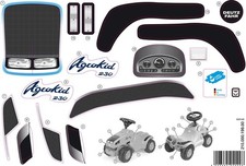 Rolly Toys Aufkleber Minitrac