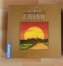 Die Siedler von Catan Basisspiel 10 Jahre Gold Edition Brettspiel Kosmos Teuber