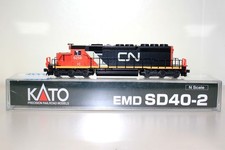 Spur N  US Kato  EMD SD40-2