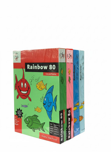 Rainbow papier farbig - rainbow,