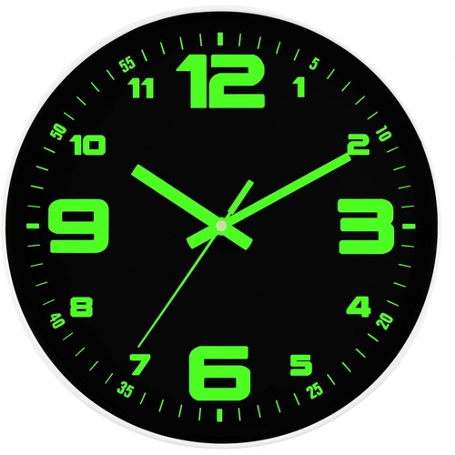 Leuchtende wanduhr 30cm für - leuchtende,