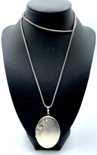 Antik medaillon 800 silber - antik,
