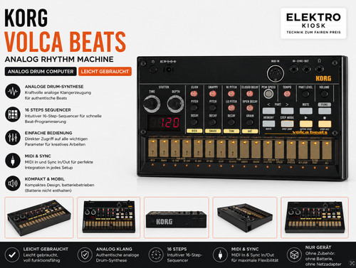 Korg volca beats analog rhythm - korg,