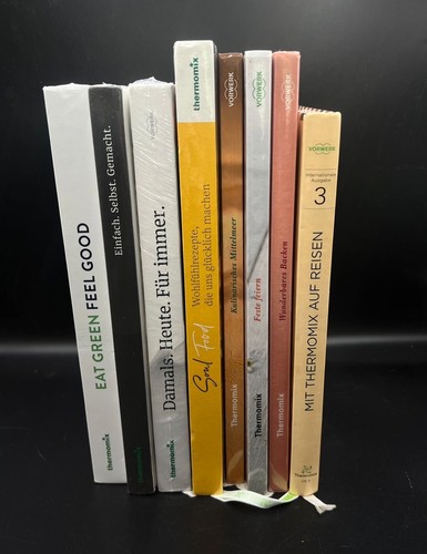 Thermomix bücher stück set - 8,