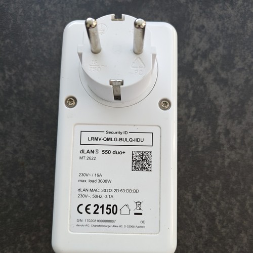 Devolo dlan 550 duo powerline - devolo,