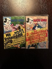 Zwei Micky Maus Comic Hefte