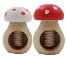Nussknacker set fliegenpilz - nussknacker,