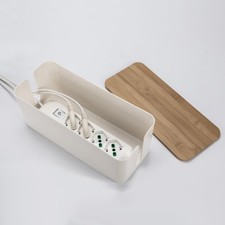 Plastic Cable Box Desk Box Lid