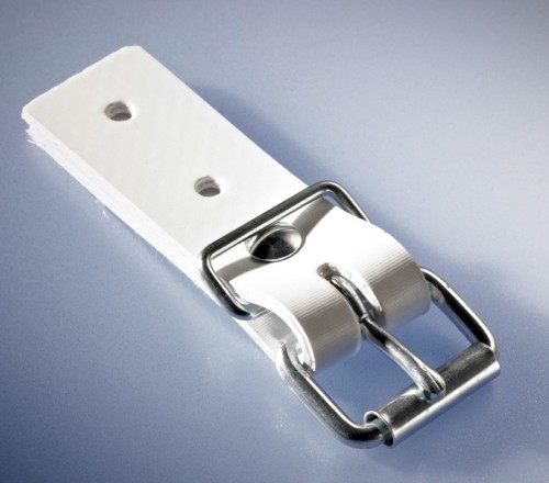 Schnallkappe weiss - 10,