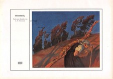 Krummholz - Hans Beat Wieland - 1912 - Historischer Kunstdruck ~20x28cm