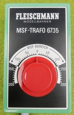 Fleischmann H0/N 6735 Gleichstrom MSF-Trafo 14,5VA Transformator Transformer 220