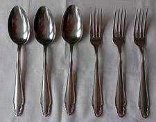 Besteck Roneusil Haliso 21 cm 3 Gabeln 3 Esslöffel