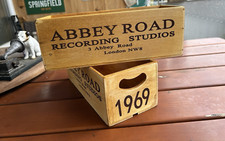 Abbey Road Recording Studios London Deco Holzkiste - 27x12x10 cm Shabby Style