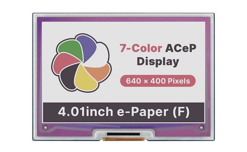 Zoll farben e paper - 4,01, 7-farben