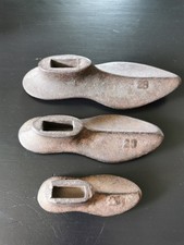Antike schuhleisten gusseisen - schuhleisten,
