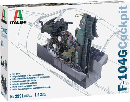 Italeri 2991 cockpit - italeri, 1:12