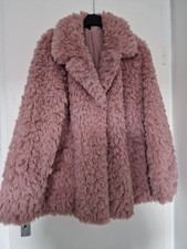 stylische Kunstpelzjacke - Gr